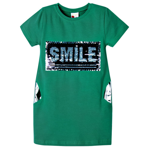 Платье Ozzylem Smile Emerald для девочки