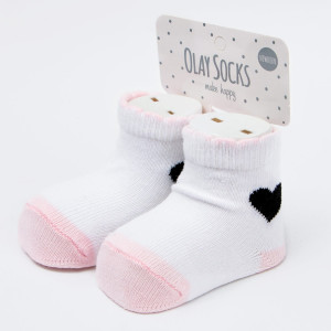 Комплект носков из двух пар Olay для новорожденных