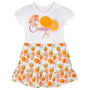 Платье Miss Feriha Orange для девочки