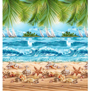 Полотенце пляжное вафельное Текс Дизайн