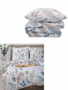 Комплект постельного белья 2 спальный с европростыней Традиция Тори