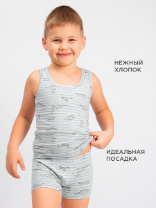 Комплект майка и трусы-боксеры для мальчика Donella