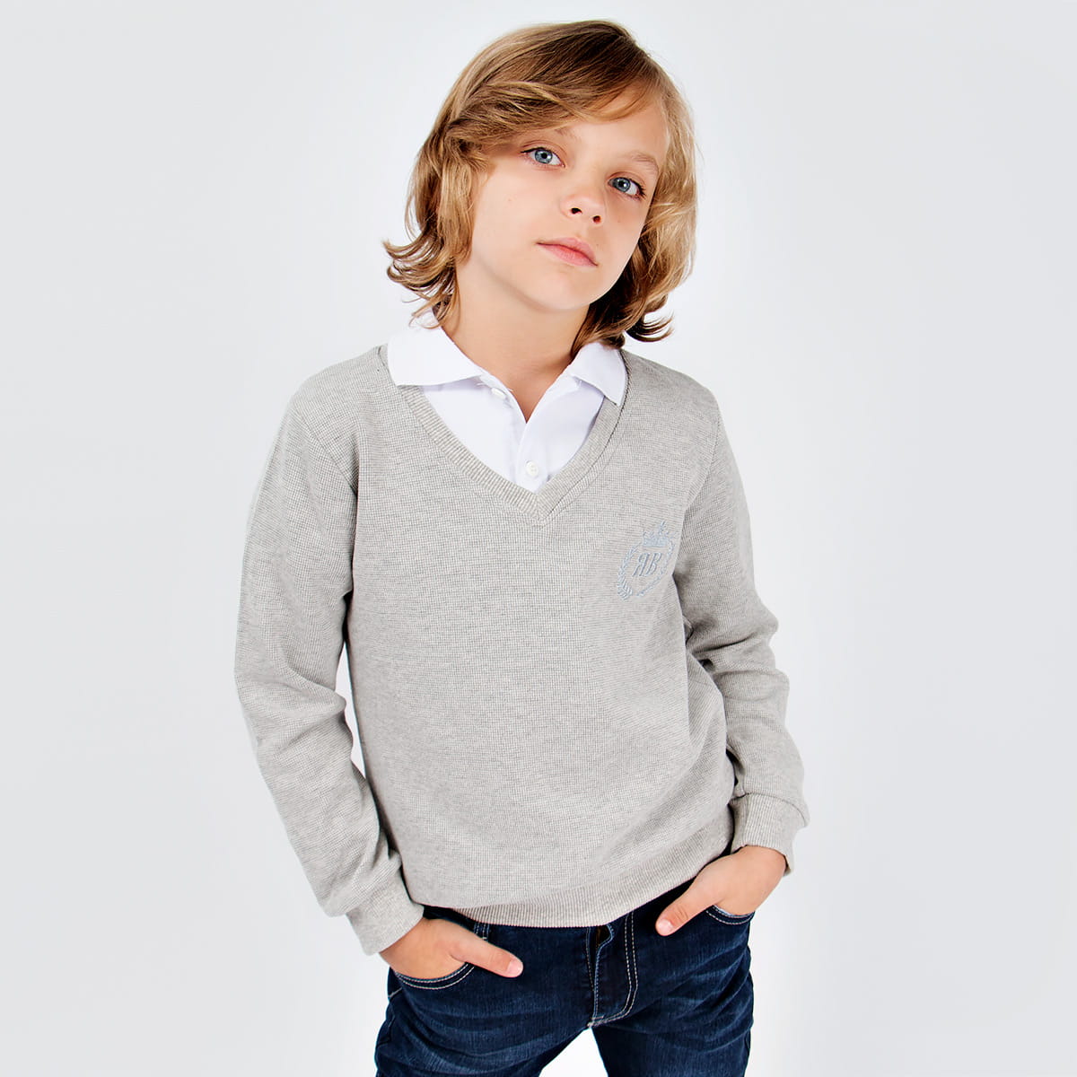 Джемпер для мальчика Rosy Blue