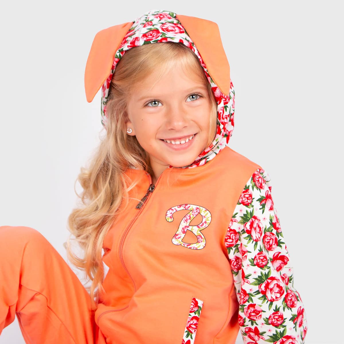 Комплект Bonito цвет персик для девочки