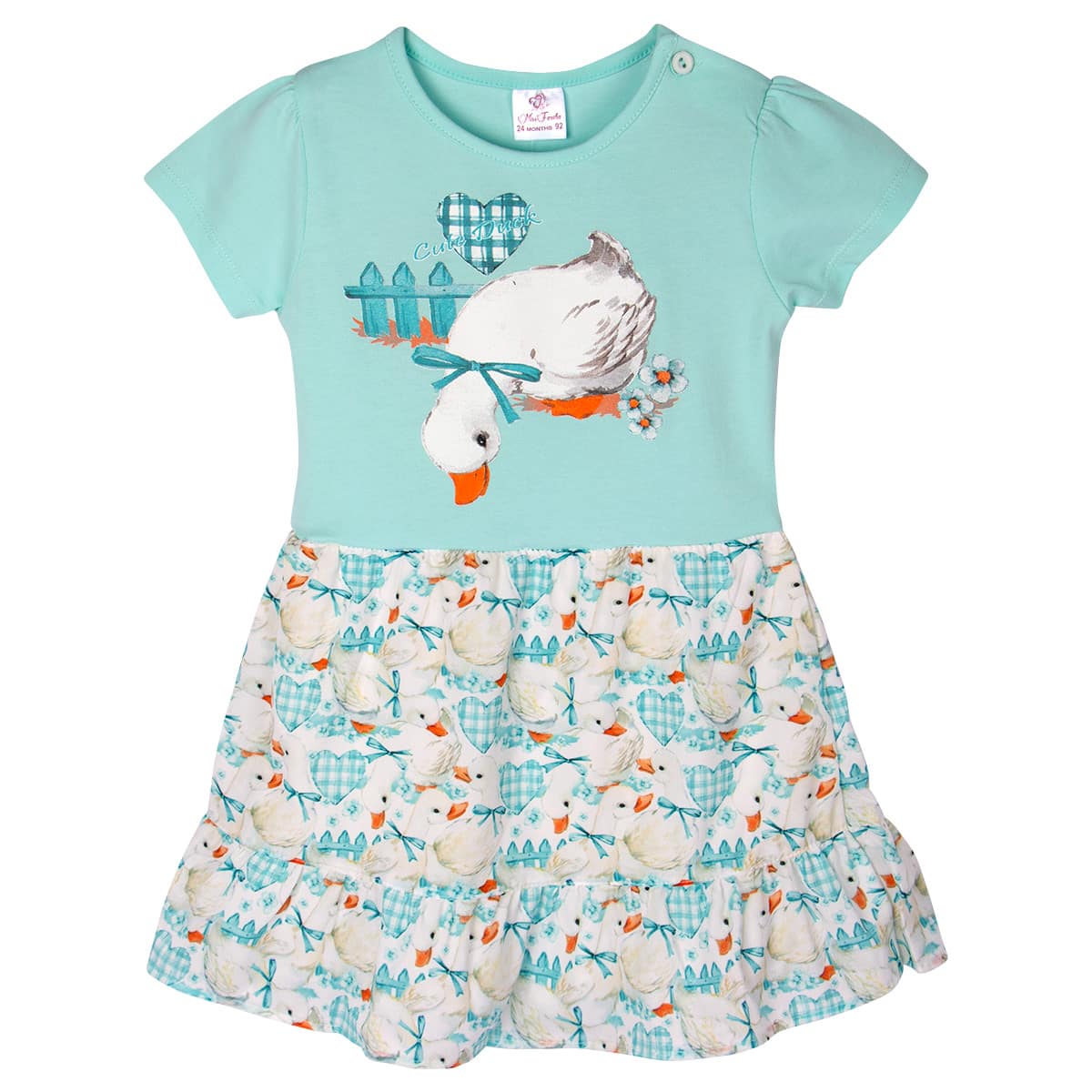 Платье Miss Feriha Cute Duck для девочки