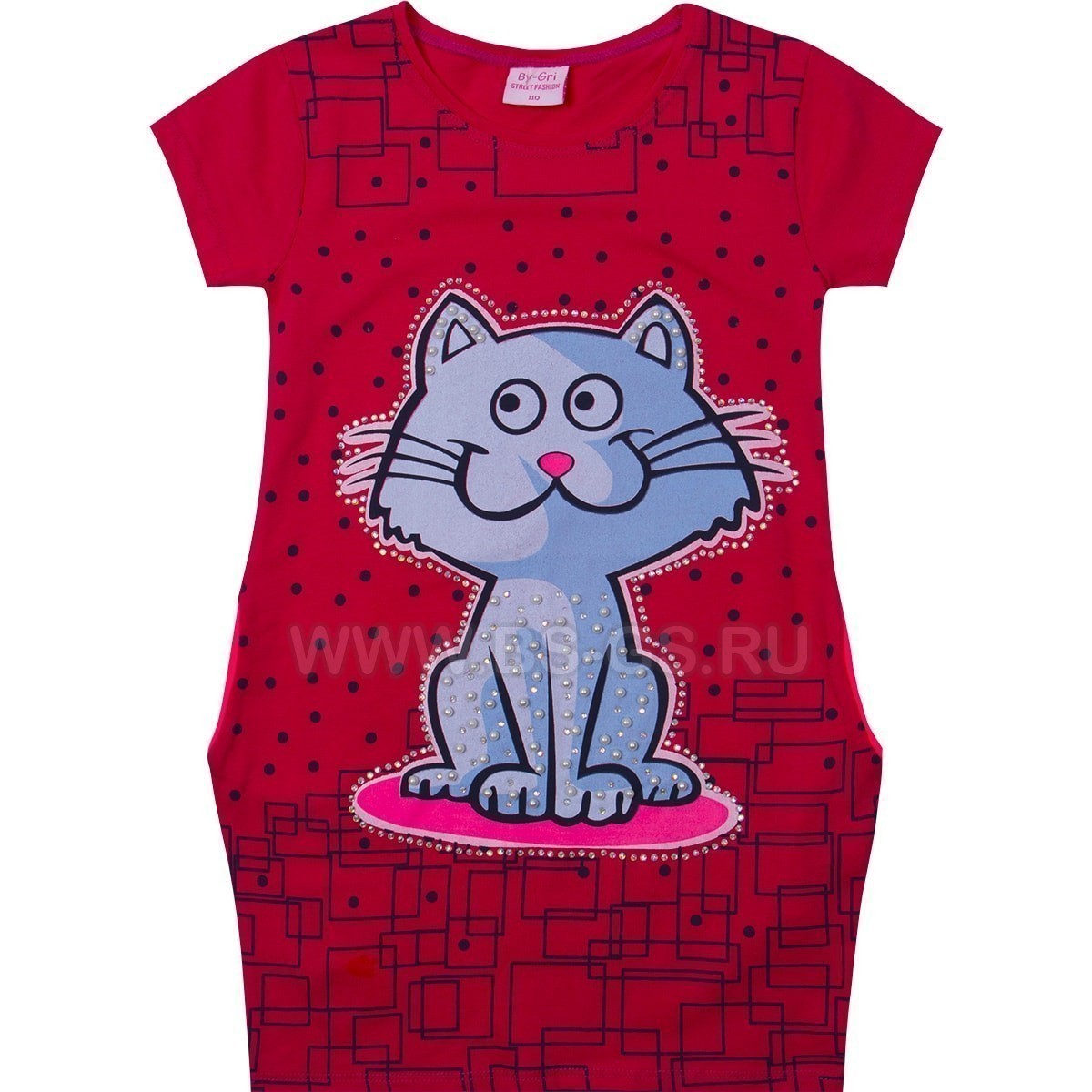 Платье By-Gri Mysterious Cat для девочки