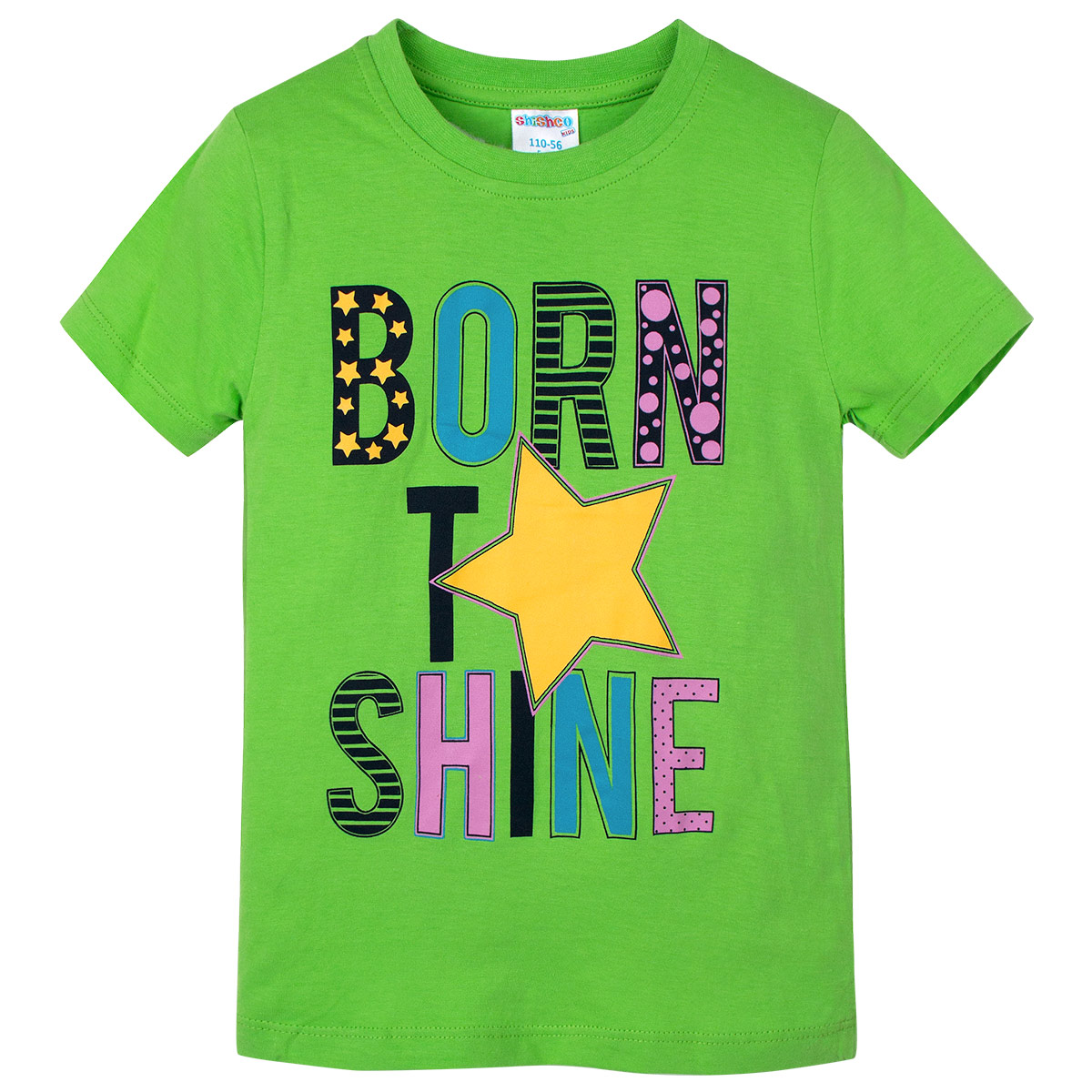 Футболка Shishco Born to Shine для девочки