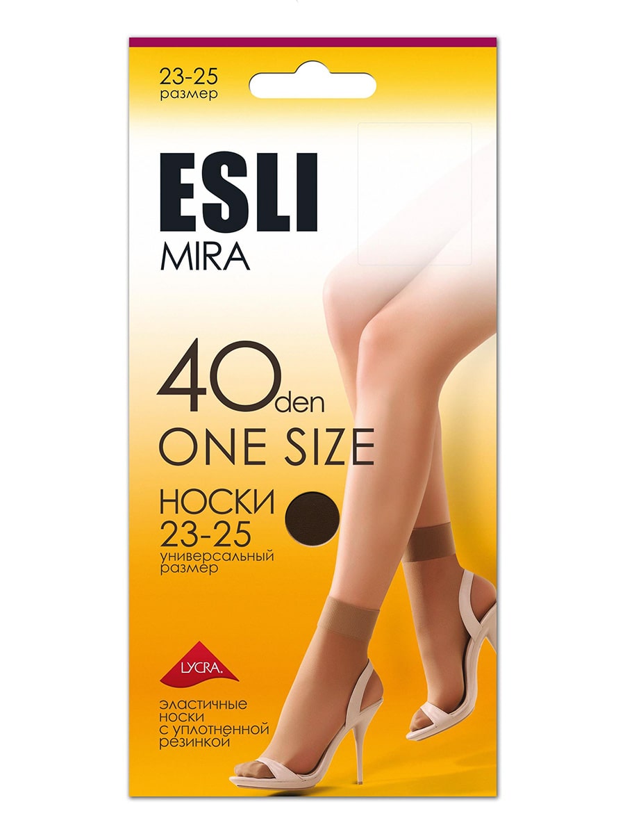 Носки женские Esli Mira 40 den