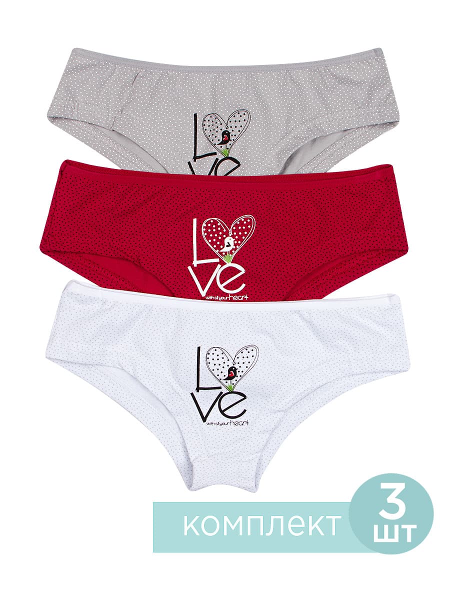 Трусы женские 3 шт Donella