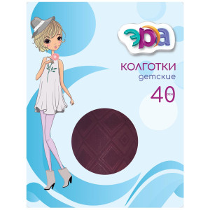 Колготки Эра Ромбы 40 den