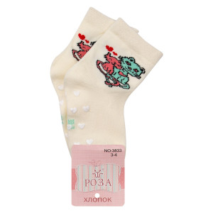 Носки Роза Парочка с тормозами для девочки