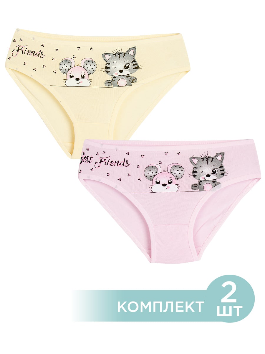 Трусы для девочки 2 шт Donella