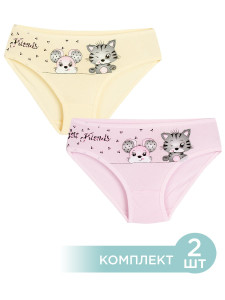 Трусы для девочки 2 шт Donella