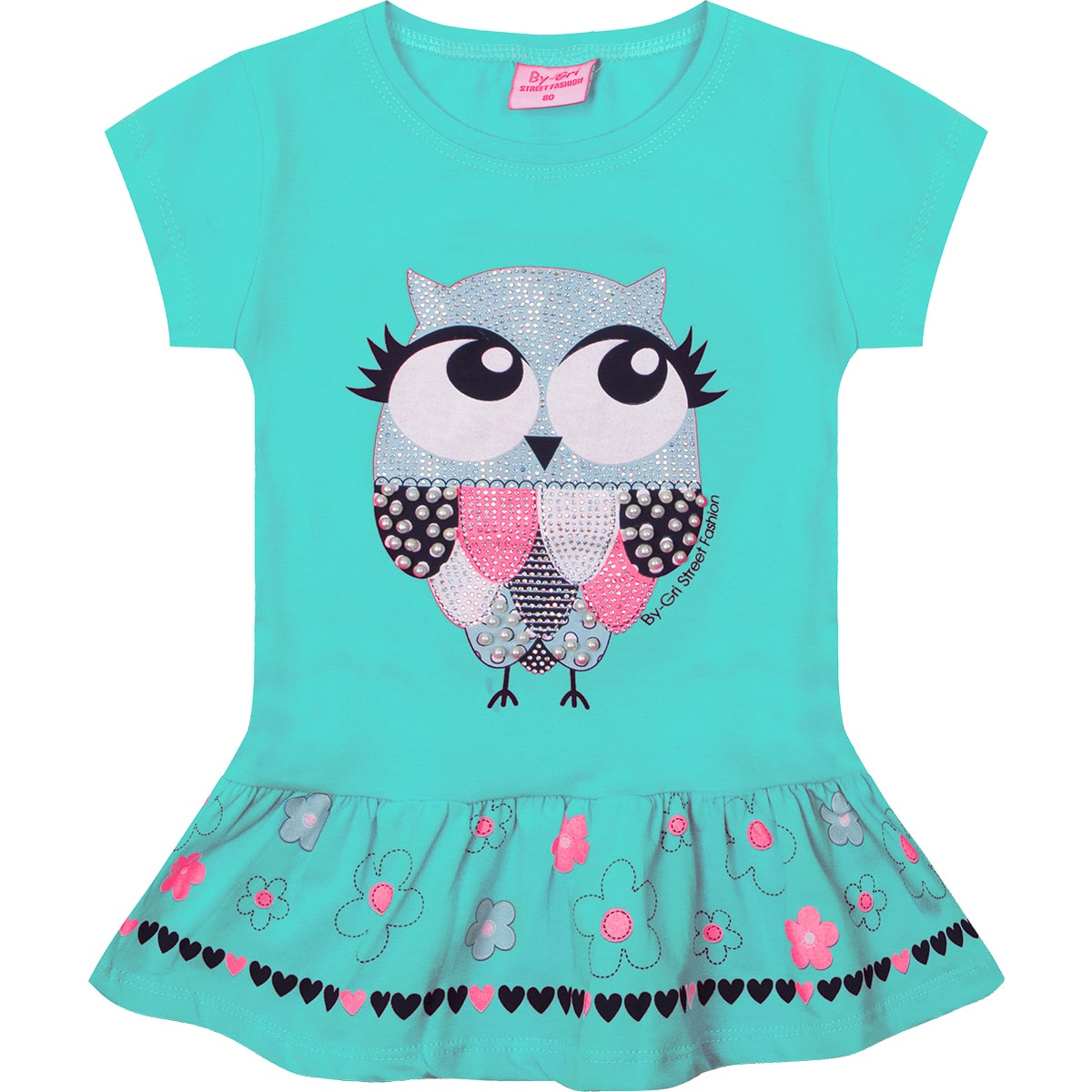 Туника By-Gri Sweet Owl для девочки