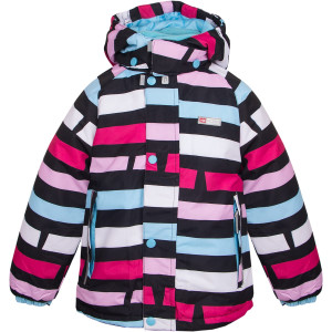 Куртка Pogo Kids Bright stripe для девочки