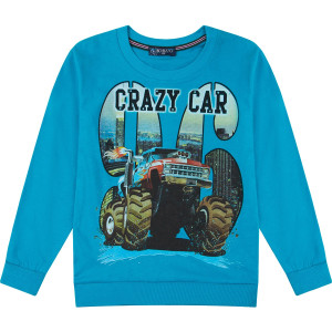 Свитшот Bobito Crazy Car для мальчика