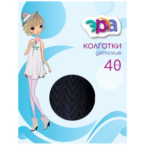 Колготки Эра полиамидные Галочки 40 den