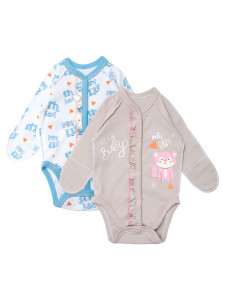 Боди 2 шт интерлок Мой Малыш