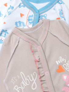 Боди 2 шт интерлок Мой Малыш