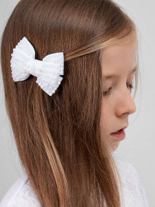 Бант-заколка для волос Соль&Перец