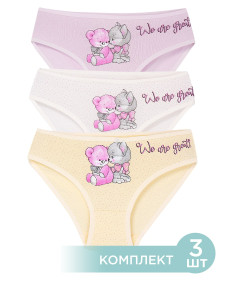 Трусы для девочки 3 шт Donella