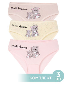 Трусы для девочки 3 шт Donella