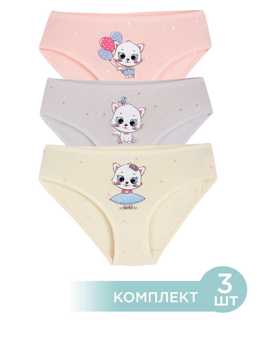 Трусы для девочки 3 шт Donella