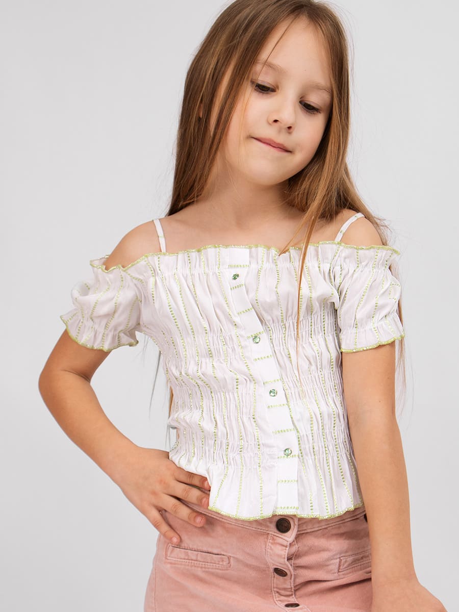 Блузка-кантри Крестьянка для девочки