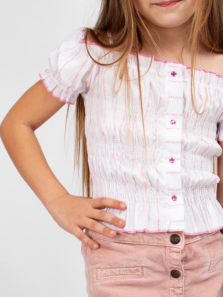Блузка-кантри Крестьянка для девочки