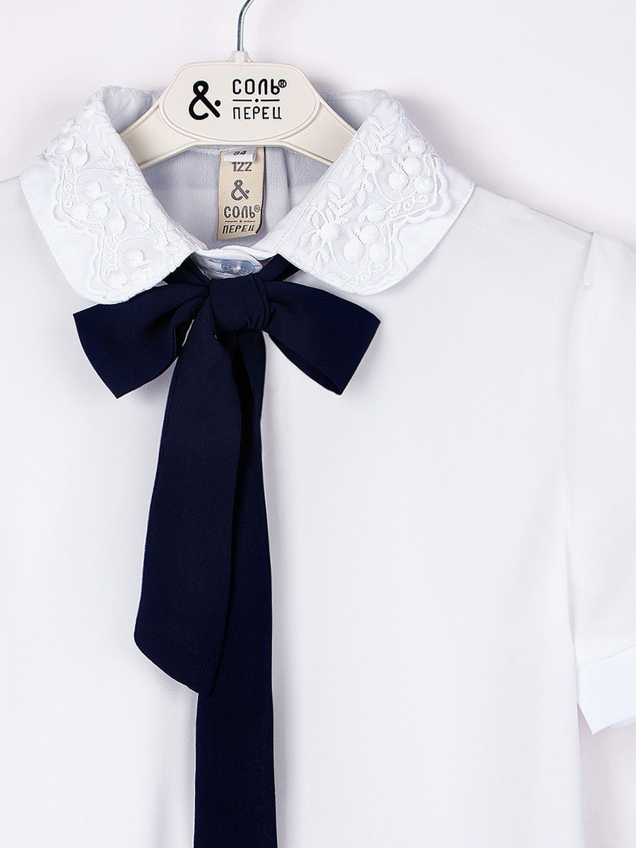 Блузка для девочки короткий рукав Соль&Перец