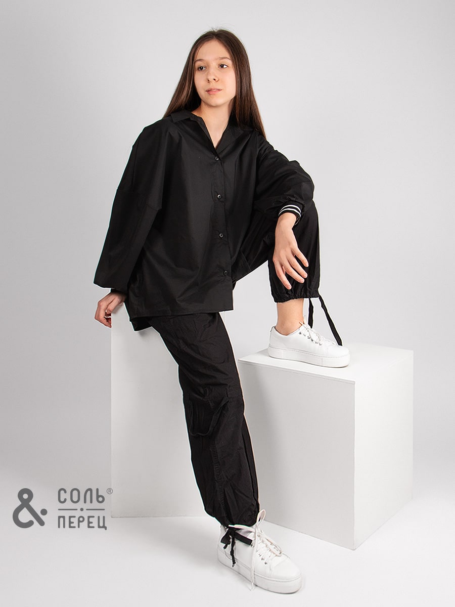 Блузка оверсайз Соль&Перец