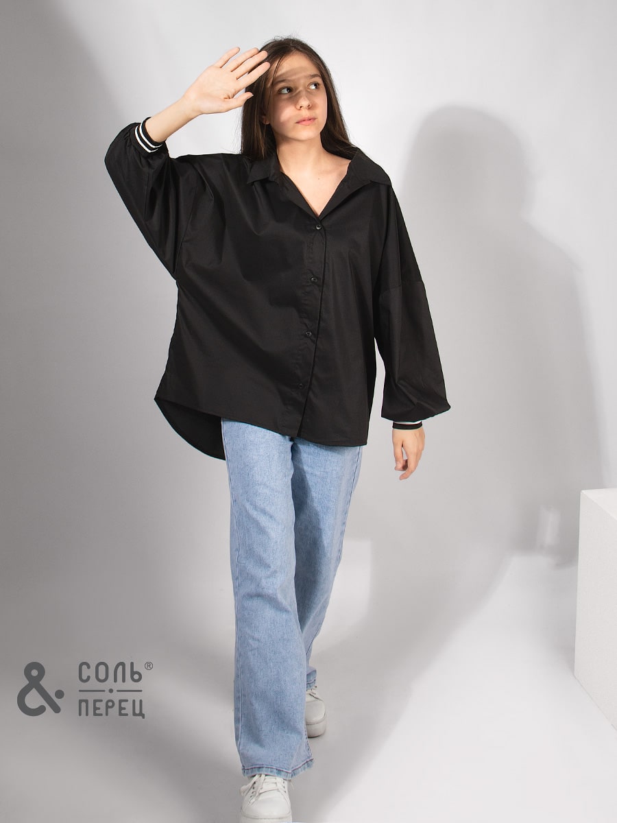Блузка оверсайз Соль&Перец