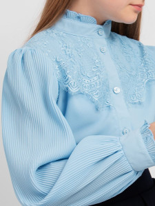 Блузка для девочки длинный рукав Соль&Перец