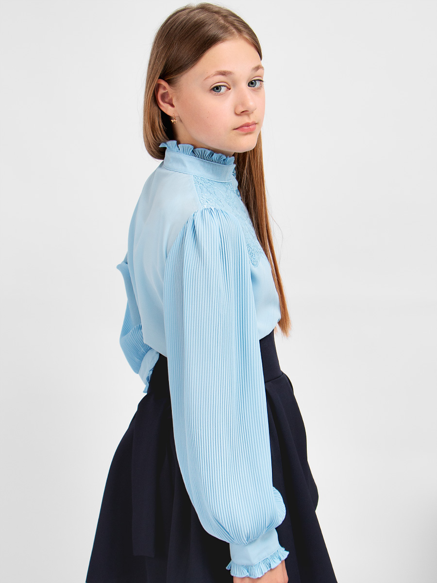 Блузка для девочки длинный рукав Соль&Перец