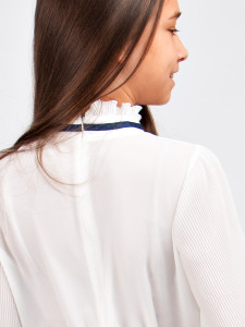 Блузка для девочки длинный рукав Соль&Перец