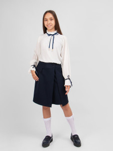 Блузка для девочки длинный рукав Соль&Перец