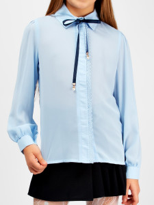 Блузка для девочки длинный рукав Соль&Перец