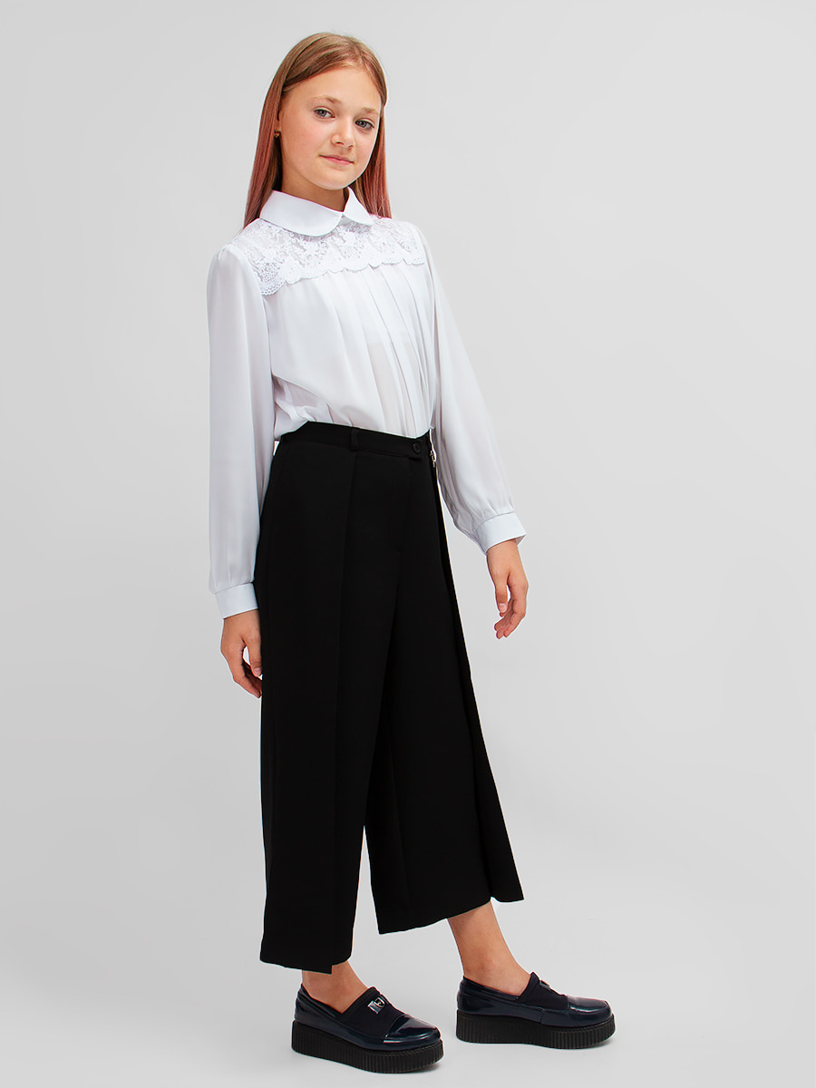 Блузка для девочки длинный рукав Соль&Перец