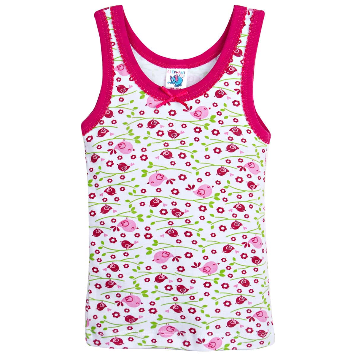 Майка Elephant Птички для девочки