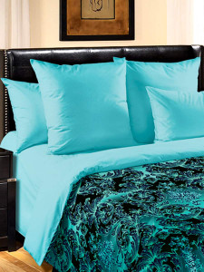 Наволочка стеганная для подушки бязь Калипсо Текс Дизайн