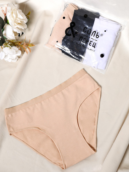 Трусы для девочки 3 шт Соль&Перец