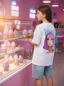 Футболка для девочки Соль&Перец