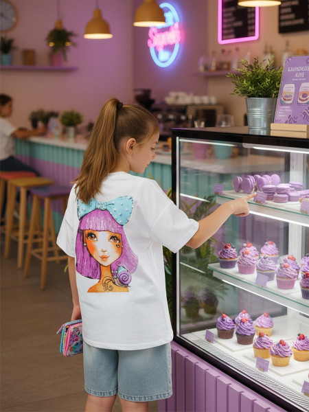 Футболка для девочки Соль&Перец