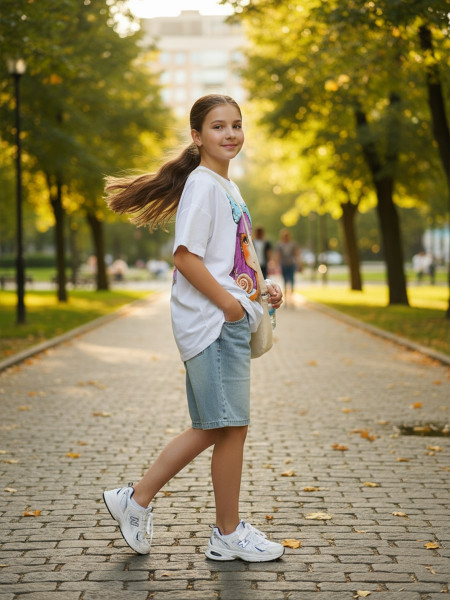 Футболка для девочки Соль&Перец