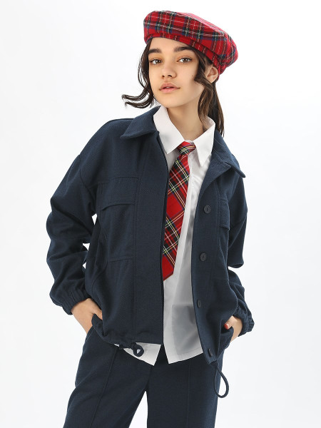 Бомбер для девочки Соль&Перец