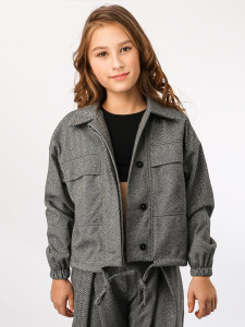 Бомбер для девочки Соль&Перец