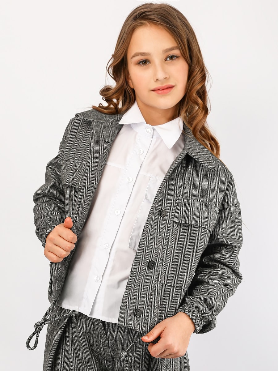 Бомбер для девочки Соль&Перец