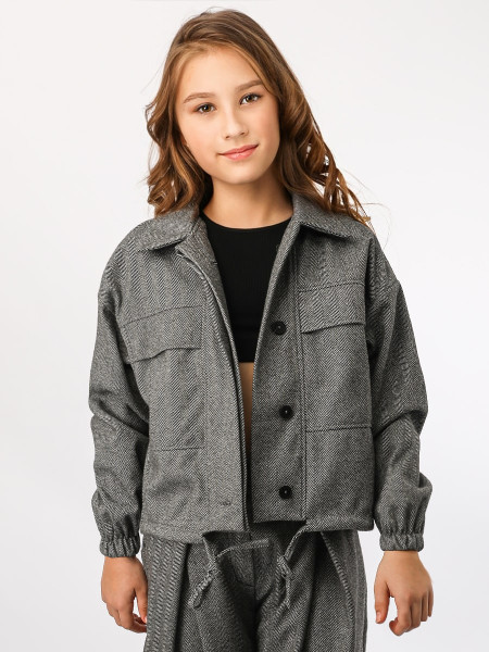 Бомбер для девочки Соль&Перец