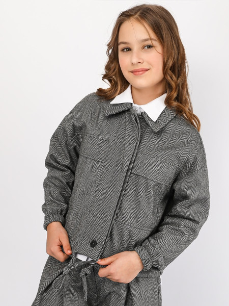 Бомбер для девочки Соль&Перец