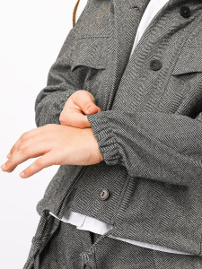 Бомбер для девочки Соль&Перец